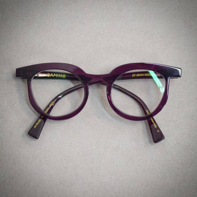 GAMINEメガネ GAMINE model：RED HOOK color：GLOWRY SILVER(6GS-C) , CRYSTAL DARK